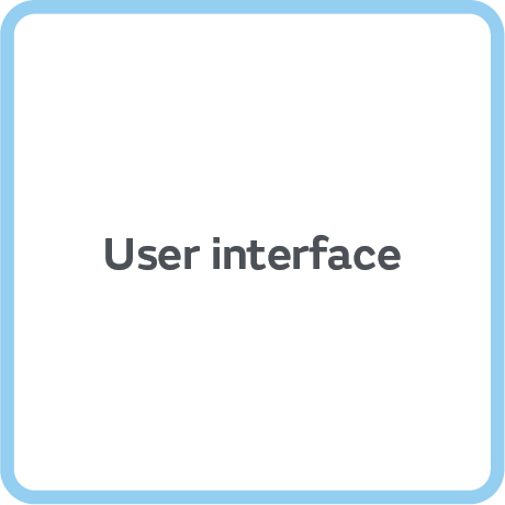 User interface